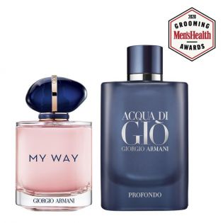 MY WAY EAU DE PARFUM & CONJUNTO ACQUA DI GIÒ PROFONDO