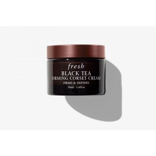 Creme hidratante reafirmante para espartilho de chá pretoCreme hidratante reafirmante para espartilho de chá preto