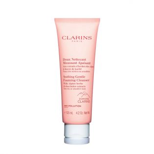 Espuma de limpeza suave e calmante - pele seca