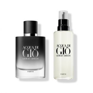 ACQUA DI GIÒ PARFUM 75ML E CONJUNTO REFILÁVEL