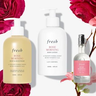 Pacote de cuidados corporais e fragrâncias Rose MorningPacote de cuidados corporais e fragrâncias Rose Morning