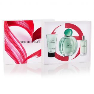 Conjunto de presente coração Acqua di Gioia Eau de Parfum