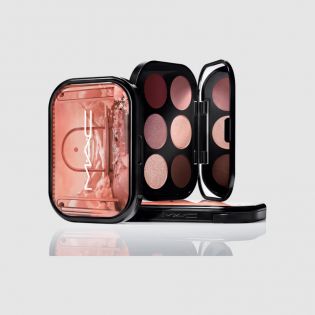 Paleta de sombras para olhos Connect In Color: Incorporada em Borgonha