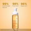 Mousse de limpeza suave e renovadora