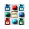 VERT MALACHITE FLORAL FLORES BRANCAS <br class=