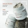 Máscara supervulcânica de argila porosa