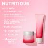 Espuma de limpeza nutritiva 2 em 1