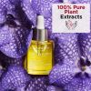 Óleo de tratamento facial de orquídea azul